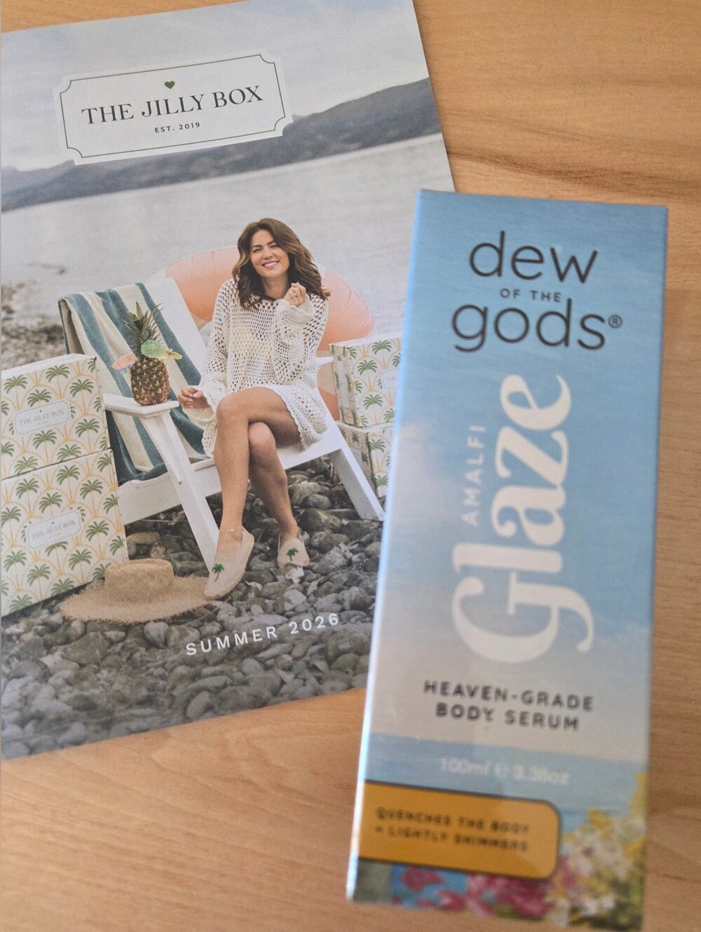 Dew of the Gods Amalfi Glaze Body Serum – Jilly Box Summer 2026 *NEW* Unisex